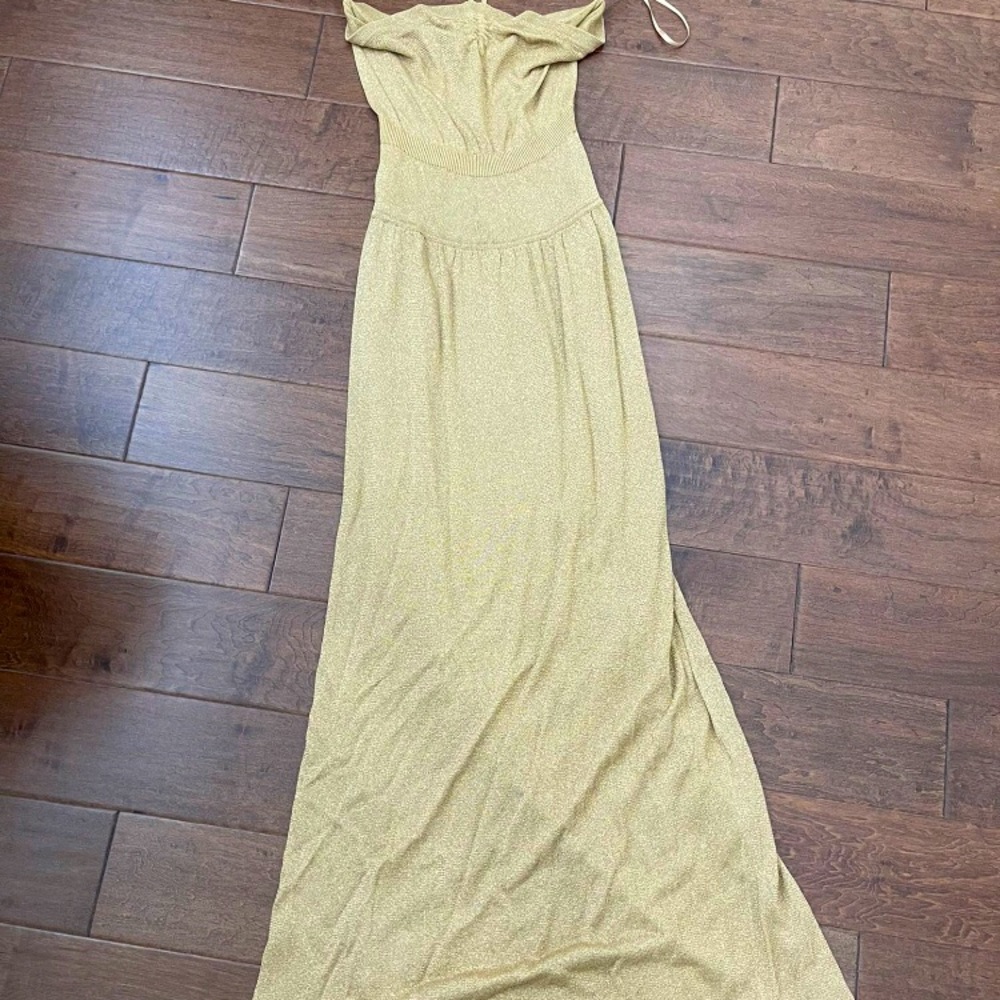 BCBG Gold Summer Dress